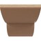 Ekena Millwork 10"W x 20"D x 10"H Wide Crestline Rough Cedar Woodgrain TimberThane Corbel, Primed Tan CORUR10X20X10CRERCPR - alternate 2